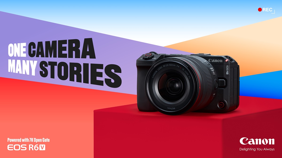 แคนนอน เปิดตัวกล้อง EOS R6 V พร้อมเลนส์ L-Series พาวเวอร์ซูมรุ่นแรก